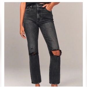 Abercrombie Ankle Straight‎ Ultra High Rise Jeans 6S